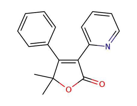 5,5-dimethyl-4-phenyl-3-(pyridin-2-yl)furan-2(5H)-one