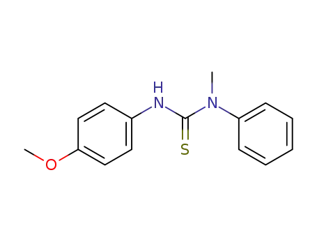 N'-(4-methoxy-phenyl)-N-methyl-N-phenyl-thiourea