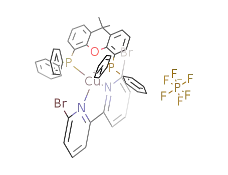 [Cu(xantphos)(6,6′-dibromo-2,2′-bipyridine)][PF6]