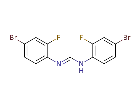 (E)-N,N'-bis(4-bromo-2-fluorophenyl)formamidine
