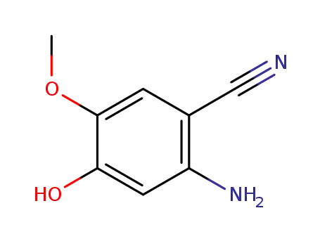 2-amino-4-hydroxy-5-methoxybenzonitrile