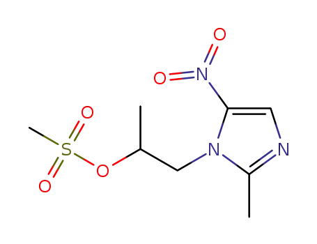 1-(2-methyl-5-nitro-1H-imidazol-1-yl)propan-2-yl methanesulfonate