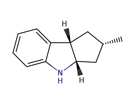 (2R*,3aR*,8bR*)-2-methyl-1,2,3,3a,4,8b-hexahydropenta[b]- indole