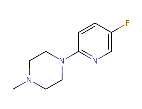 2-(4-methylpiperazin-1-yl)-5-fluoropyridine
