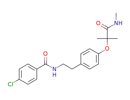 4-chloro-N-(4-((2-methyl-1-(methylamino)-1-oxopropan-2-yl)oxy)phenethyl)benzamide