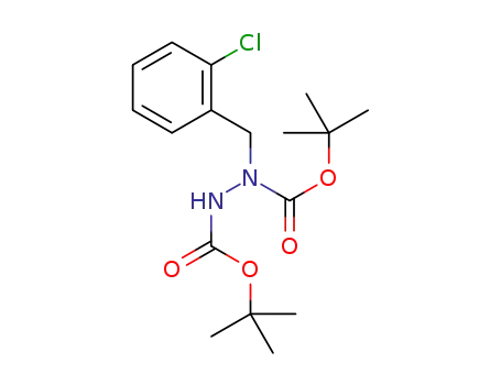di-tert-butyl 1-(2-chlorobenzyl)hydrazine-1,2-dicarboxylate