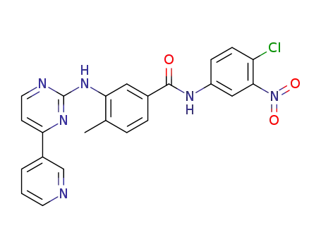 4-methyl-N-(4-chloro-3-nitrophenyl)-3-[(4-pyridin-3-ylpyrimidin-2-yl)amino]benzamide