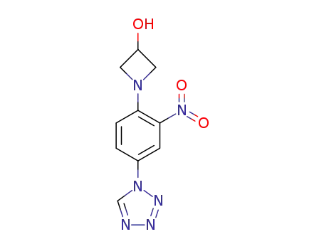 1-(2-nitro-4-(tetrazol-1-yl)phenyl)azetidin-3-ol