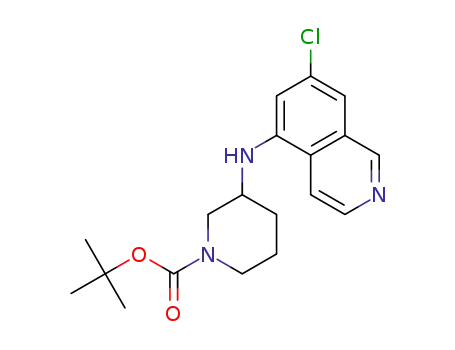 tert-butyl 3-((7-chloroisoquinolin-5-yl)amino)piperidine-1-carboxylate
