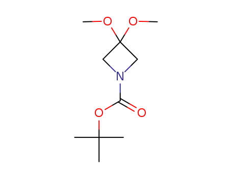 1-tert-butoxycarbonyl-3,3-dimethoxyazetidine