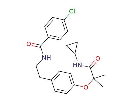 4-chloro-N-(4-((1-(cyclopropylamino)-2-methyl-1-oxopropan-2-yl)oxy)phenethyl)benzamide