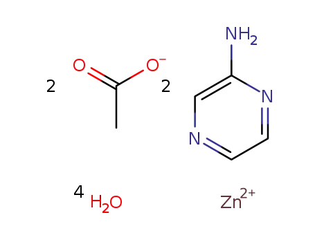 Zn(2+)*2C4H5N3*2C2H3O2(1-)*4H2O