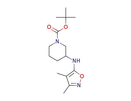 tert-butyl 3-[(3,4-dimethyl-1,2-oxazol-5-yl)amino]piperidine-1-carboxylate