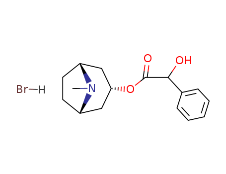 alpha-Hydroxybenzeneacetic acid 8-methyl-8-azabicyclo[3.2.1]oct-3-yl ester hydrobromide