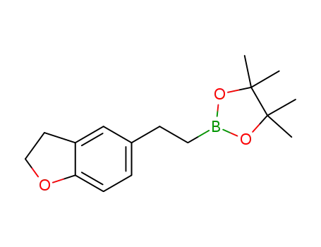 2-[2-(2,3-dihydro-1-benzofuran-5-yl)ethyl]-4,4,5,5-tetramethyl-1,3,2-dioxaborolane