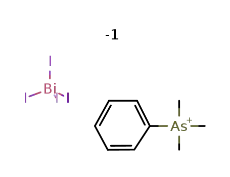 trimethyl-phenyl-arsonium; tetraiodo bismuthate(III)