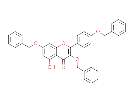 3,4',7-tri-O-benzylkaempferol