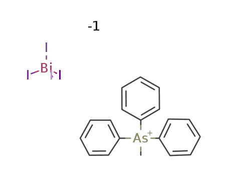 methyl-triphenyl-arsonium; tetraiodo bismuthate(III)