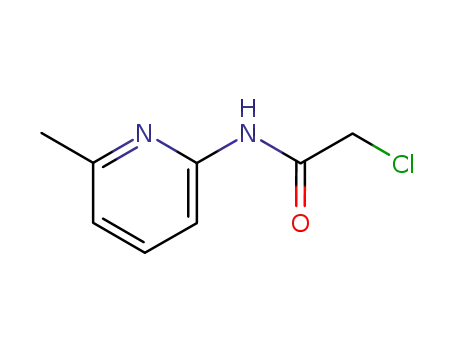 Molecular Structure of 128729-46-4 (Acetamide, 2-chloro-N-(6-methyl-2-pyridinyl)-)