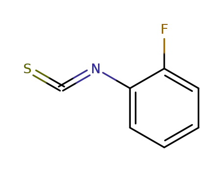 Molecular Structure of 38985-64-7 (2-FLUOROPHENYL ISOTHIOCYANATE)