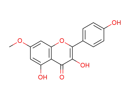 Molecular Structure of 569-92-6 (3,5,4''-TRIHYDROXY-7-METHOXYFLAVONE)