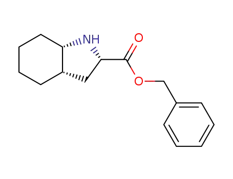 1H-Indole-2-carboxylicacid, octahydro-, phenylmethyl ester, (2S,3aS,7aS)-
