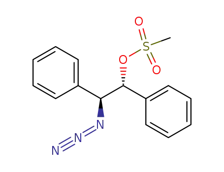 Methanesulfonic acid (1R,2S)-2-azido-1,2-diphenyl-ethyl ester