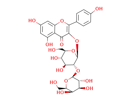 kaempferol 3-O-[β-D-glucopyranosyl-(1->2)-β-D-glucopyranoside]