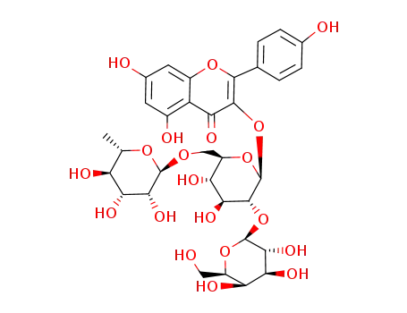 3-O-[(2-O-β-D-galactopyranosyl-6-O-α-L-rhamnopyranosyl)-β-D-glucopyranosyl]-kaempferol