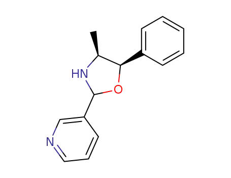 3-((4S,5R)-4-Methyl-5-phenyl-oxazolidin-2-yl)-pyridine