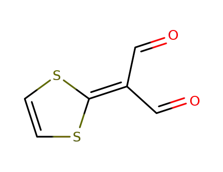 Molecular Structure of 121733-75-3 (Propanedial, 1,3-dithiol-2-ylidene-)