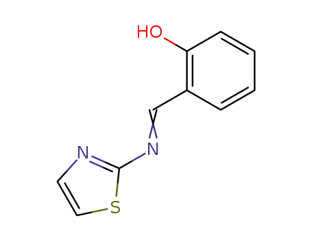 Phenol, o-(N-2-thiazolylformimidoyl)- cas  21151-43-9