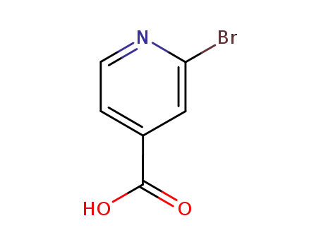 Molecular Structure of 66572-56-3 (2-Bromopyridine-4-carboxylic acid)