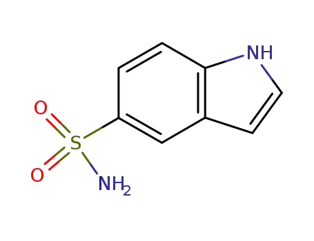 Molecular Structure of 3074-27-9 (1H-Indole-5-sulfonamide(9CI))