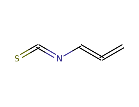 Molecular Structure of 137768-73-1 (1,2-Propadiene, 1-isothiocyanato-)