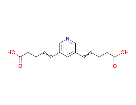 (E)-5-[5-((E)-4-Carboxy-but-1-enyl)-pyridin-3-yl]-pent-4-enoic acid