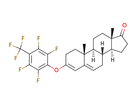 3-<2,3,5,6-tetrafluoro-4-(trifluoromethyl)phenoxy>androsta-3,4-diene-17-one