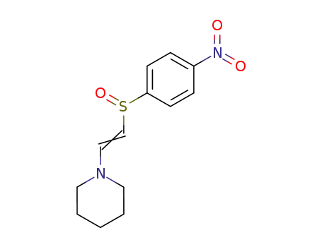 p-nitrophenyl β-piperidylaminovinyl sulfoxide