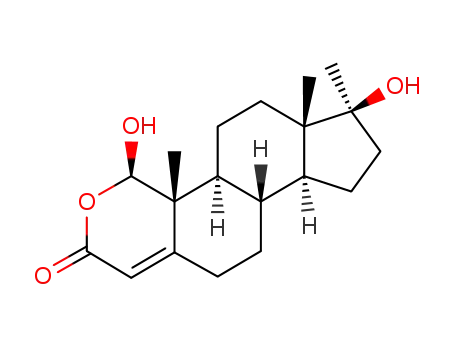 (1R,8S,9S,10R,13S,14S,17S)-1,17-Dihydroxy-10,13,17-trimethyl-6,7,8,9,10,11,12,13,14,15,16,17-dodecahydro-1H-2-oxa-cyclopenta[a]phenanthren-3-one