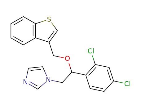 1-(2-(benzo[b]thiophen-3-ylmethoxy)-2-(2,4-dichlorophenyl)ethyl)-1H-imidazole