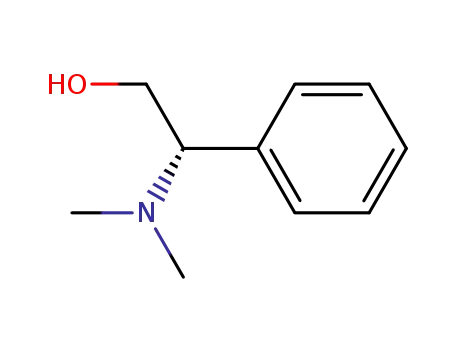 Molecular Structure of 95977-53-0 (Benzeneethanol, b-(dimethylamino)-, (S)-)