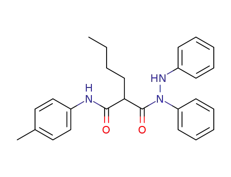 2-(N,N'-Diphenyl-hydrazinocarbonyl)-hexanoic acid p-tolylamide