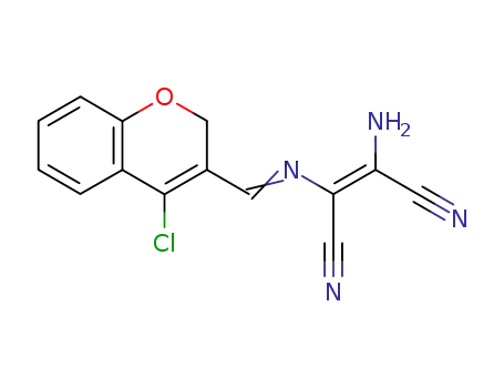 (4-chlorobenzopyrano-3-formylidene)diaminomaleonitrile