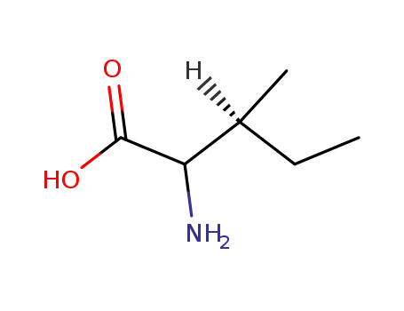 (2RS,3S)-2-amino-3-methylpentanoic acid