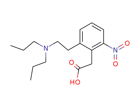 2-(2-N,N-DIPROPYLAMINOETHYL)-6-NITROPHENYL ACETIC ACID