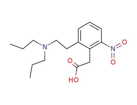 2-(2-N,N-Dipropylaminoethyl)-6-nitrophenyl acetic acid