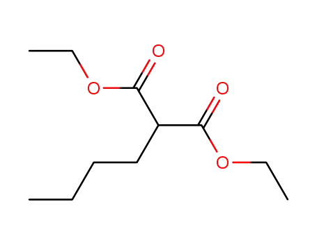 Molecular Structure of 133-08-4 (Diethyl butylmalonate)