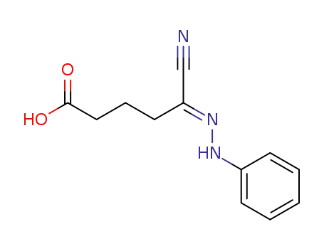 5-Cyano-5-(phenyl-hydrazono)-pentanoic acid