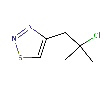 4-(2-Chloro-2-methyl-propyl)-[1,2,3]thiadiazole