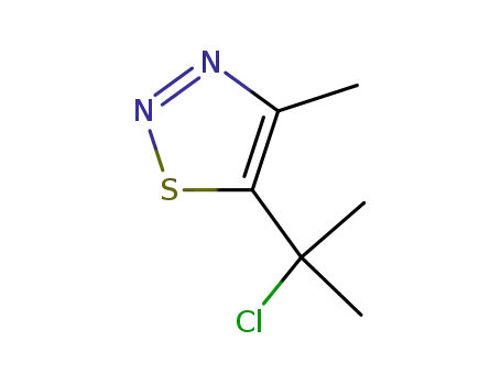 5-(1-Chloro-1-methyl-ethyl)-4-methyl-[1,2,3]thiadiazole